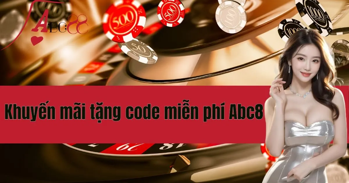 Khuyến mãi tặng code miễn phí Abc8win